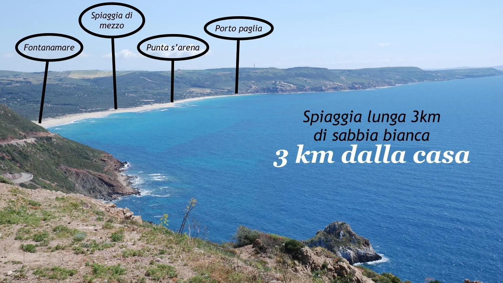 Villa Tanca Piras - Emozioni A Strapiombo Sul Mare!!! à Nebida 0*,  Italie